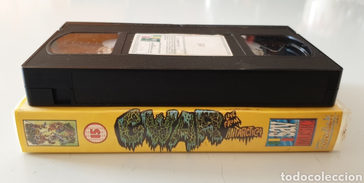 V&iacute;deos y DVD musicales: VHS GWAR - Live From Antarctica - Foto 4