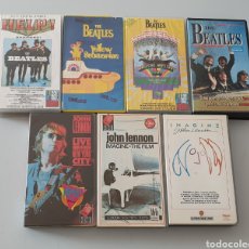 Vídeos y DVD Musicales: LOTE 7 VHS JOHN LENNON & THE BEATLES
