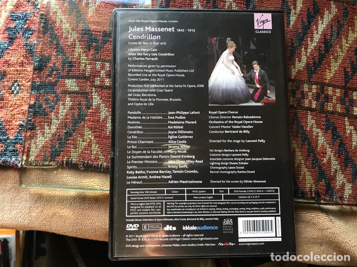 V&iacute;deos y DVD musicales: Cendrillon. Massenet - Foto 2