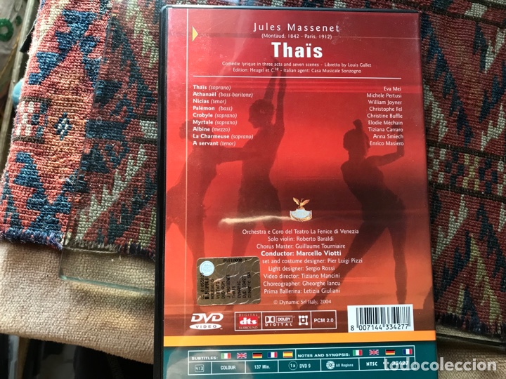 V&iacute;deos y DVD musicales: Thais. Jules Massenet - Foto 2