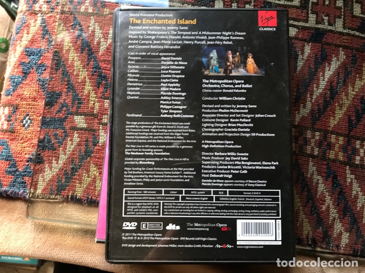 V&iacute;deos y DVD musicales: The enchanted island - Foto 2