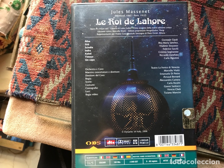 V&iacute;deos y DVD musicales: Le roi de Lahore - Foto 2