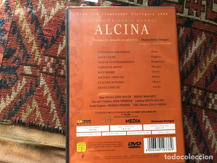 V&iacute;deos y DVD musicales: Alcina - Foto 2
