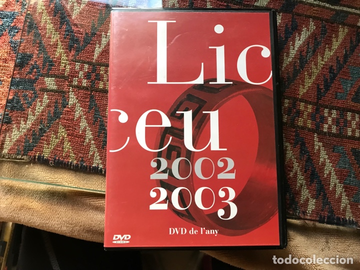 V&iacute;deos y DVD musicales: Liceu 2002/2003 - Foto 1