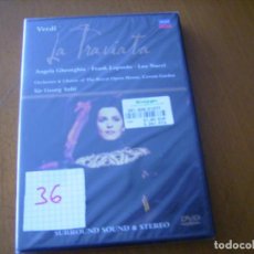 Vídeos y DVD Musicales: DVD : LA TRAVIATA / PRECINTADA MIRAR DESCRIPCION. Lote 322614688
