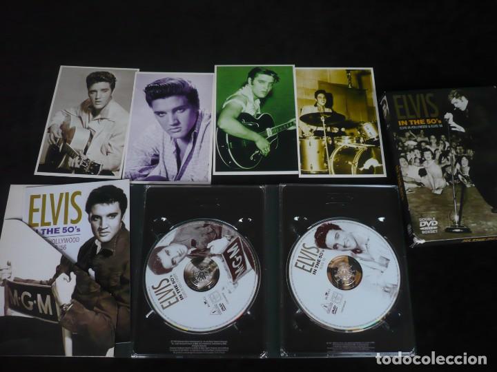 Vid&eacute;os y DVD Musicaux: elvis in the 50's in hollywood 56 - 2 dvd + 4 postales + librito como nuevos de coleccion particular