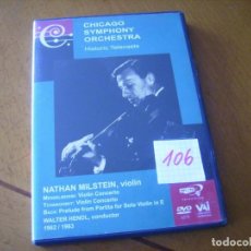 Vídeos y DVD Musicales: DVD : NATHAN MILSTEIN - - MIRAR DESCRIPCION. Lote 322672188