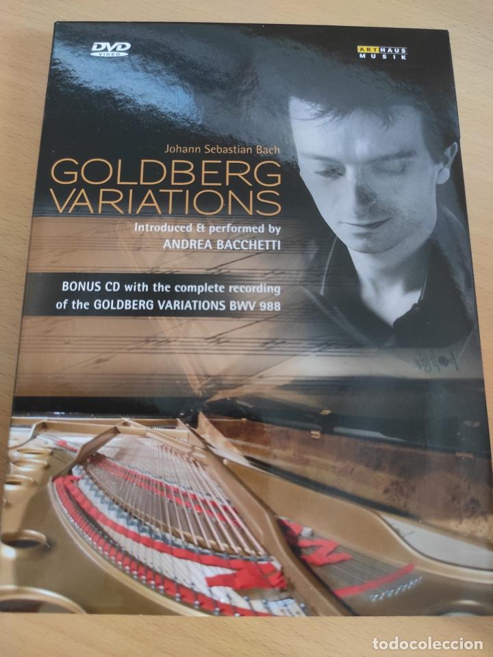 V&iacute;deos y DVD musicales: BACH Goldberg Variations by ANDREA BACCHETTI - Foto 1