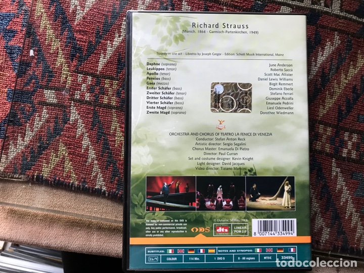 V&iacute;deos y DVD musicales: Strauss. Daphne - Foto 2