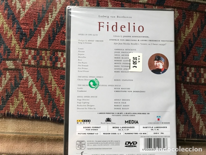 V&iacute;deos y DVD musicales: Beethoven. Fidelio - Foto 2