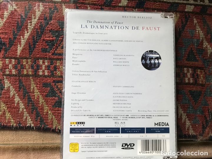 V&iacute;deos y DVD musicales: Berlioz. La damnation de Faust - Foto 2