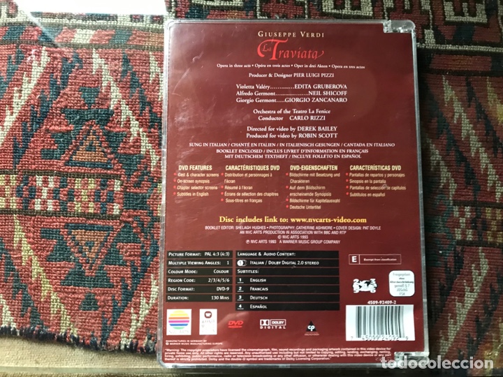 V&iacute;deos y DVD musicales: Verdi. La traviata - Foto 2