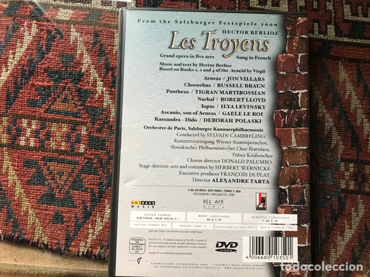 V&iacute;deos y DVD musicales: Berlioz. Les Troyens - Foto 2