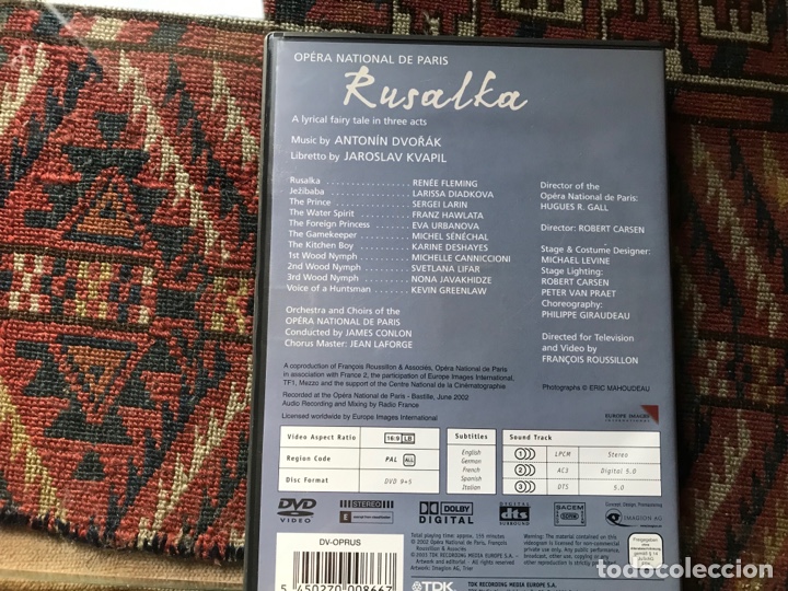 V&iacute;deos y DVD musicales: Dvorak. Rusalka - Foto 2