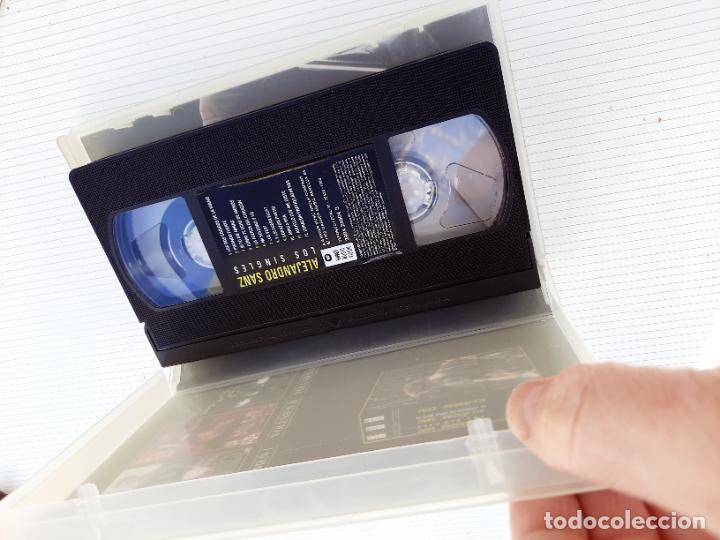 V&iacute;deos y DVD musicales: ALEJANDRO SANZ,LOS SINGLES,VHS - Foto 3