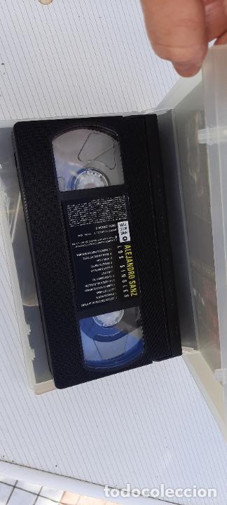 V&iacute;deos y DVD musicales: ALEJANDRO SANZ,LOS SINGLES,VHS - Foto 4