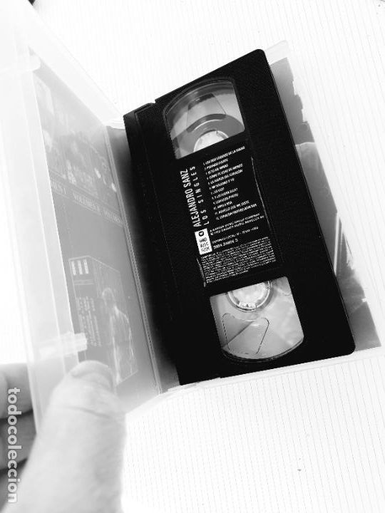 V&iacute;deos y DVD musicales: ALEJANDRO SANZ,LOS SINGLES,VHS - Foto 5