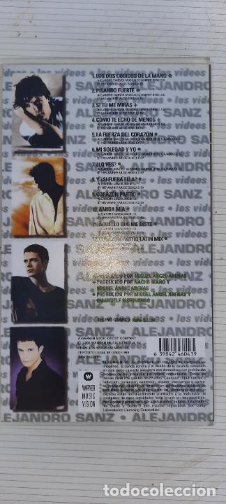 V&iacute;deos y DVD musicales: ALEJANDRO SANZ,LOS SINGLES,VHS - Foto 8