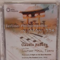 Vídeos y DVD Musicales: BERLINER PHILHARMONIKER IN JAPAN 1994 / CLAUDIO ABBADO / SUNTORY HALL, TOKYO / DVD-IMPECABLE.
