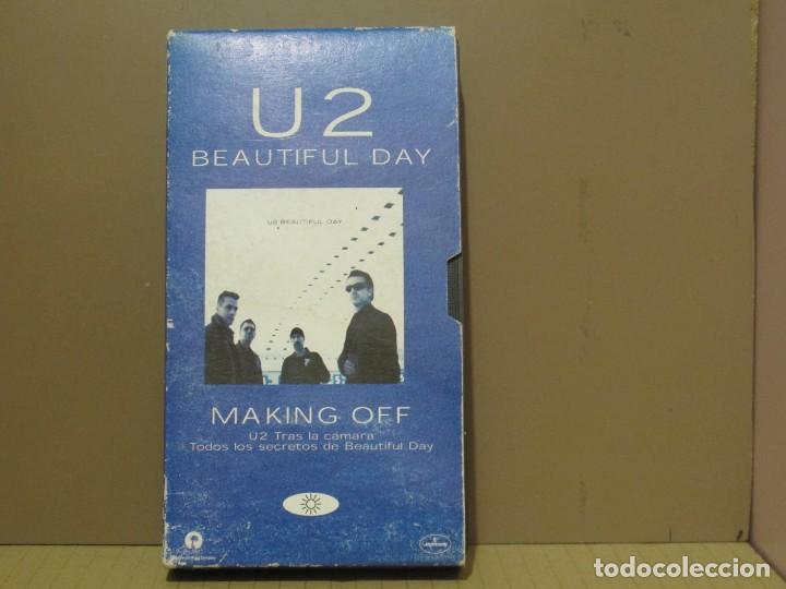 V&iacute;deos y DVD musicales: U2 - Beautiful Day Making Off - VHS, Sampler - 2000 - Foto 1