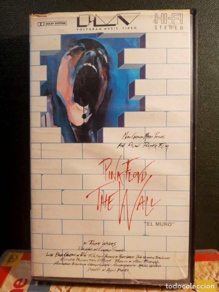 V&iacute;deos y DVD musicales: VHS - PINK FLOYD , The Wall. - Foto 1