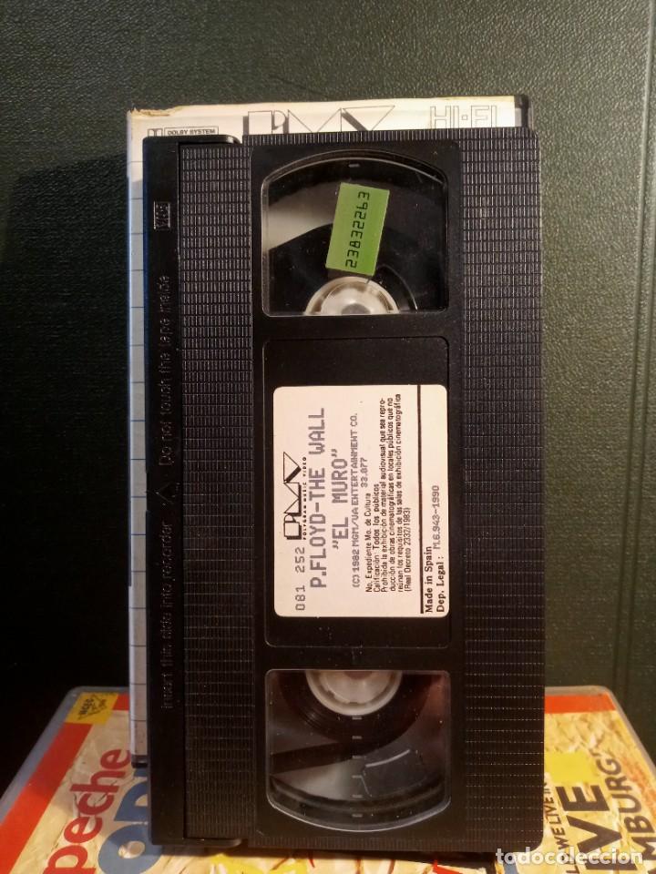 V&iacute;deos y DVD musicales: VHS - PINK FLOYD , The Wall. - Foto 3