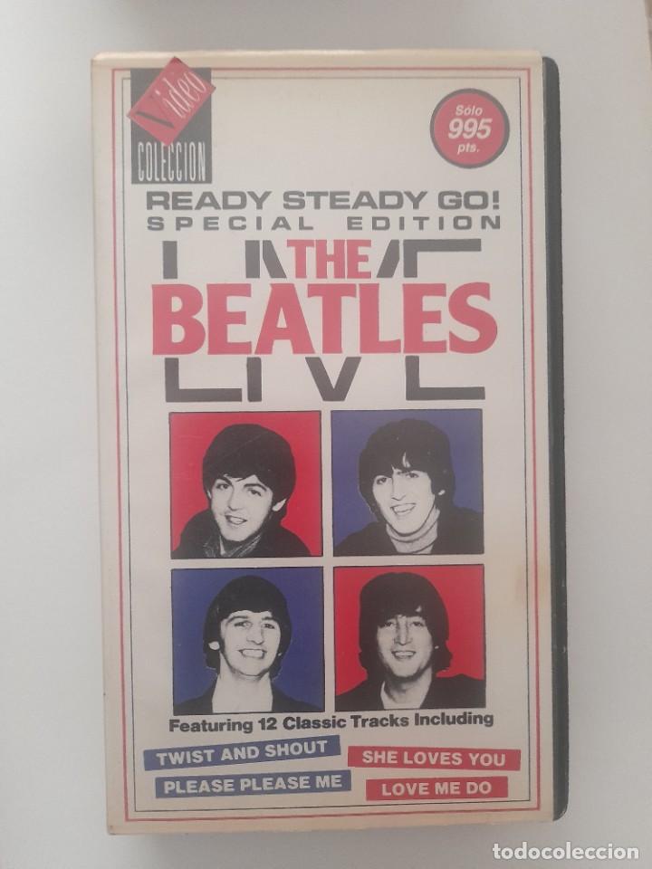 V&iacute;deos y DVD musicales: VIDEO VHS BEATLES LIVE - Foto 1