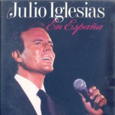 Vídeos y DVD Musicales: DVD JULIO IGLESIAS EN ESPAÑA, GRABADO EN VIVO, DURANTE SU GIRA MUNDIAL EN 1988. Lote 335299768