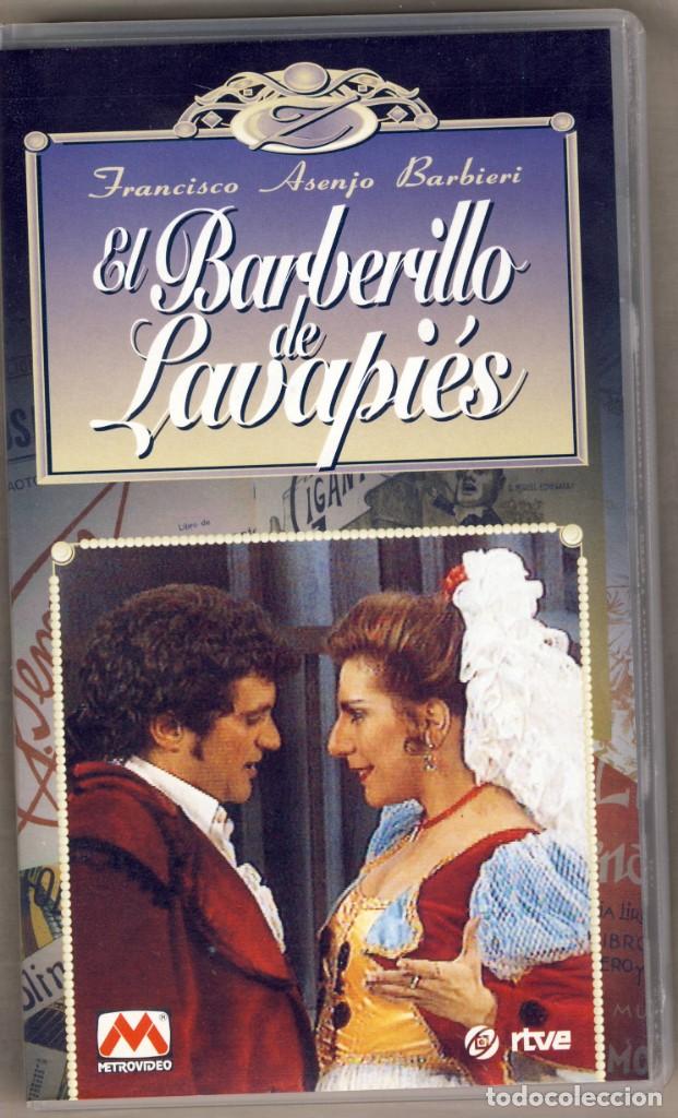 Vid&eacute;os y DVD Musicaux: ZAEZUELA.- EL BARBERILLO DE LAVAPI&Eacute;S.- VIDEO VHS.-