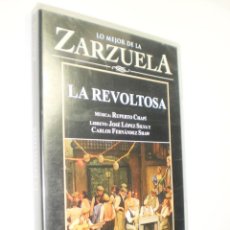 Vídeos y DVD Musicales: DVD LA REVOLTOSA. LA MEJOR ZARZUELA. MÚSICA RUPERTO CHAPÍ. 72 MIN CON DÍPTICO (SEMINUEVO)