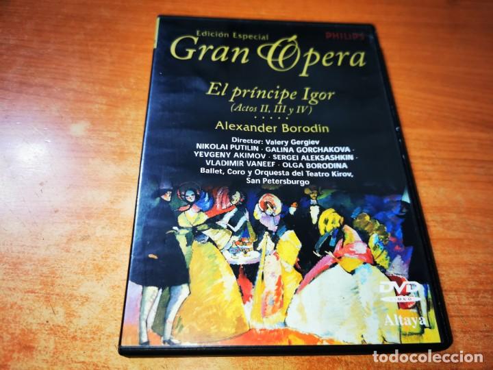 Video e DVD Musicali: EL PRINCIPE IGOR Actos II,III y IV EDICION ESPECIAL GRAN OPERA DVD 2004 ALTAYA ALEXANDER BORODIN