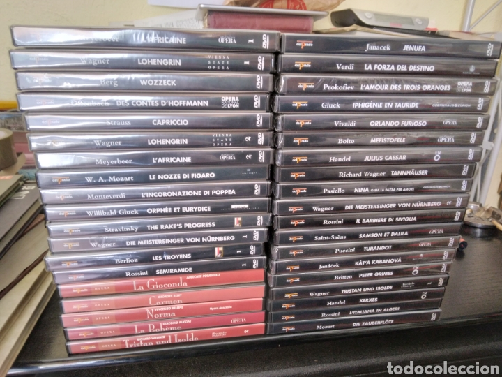 V&iacute;deos y DVD Musicales: COLECCION 38 DVD OPERA