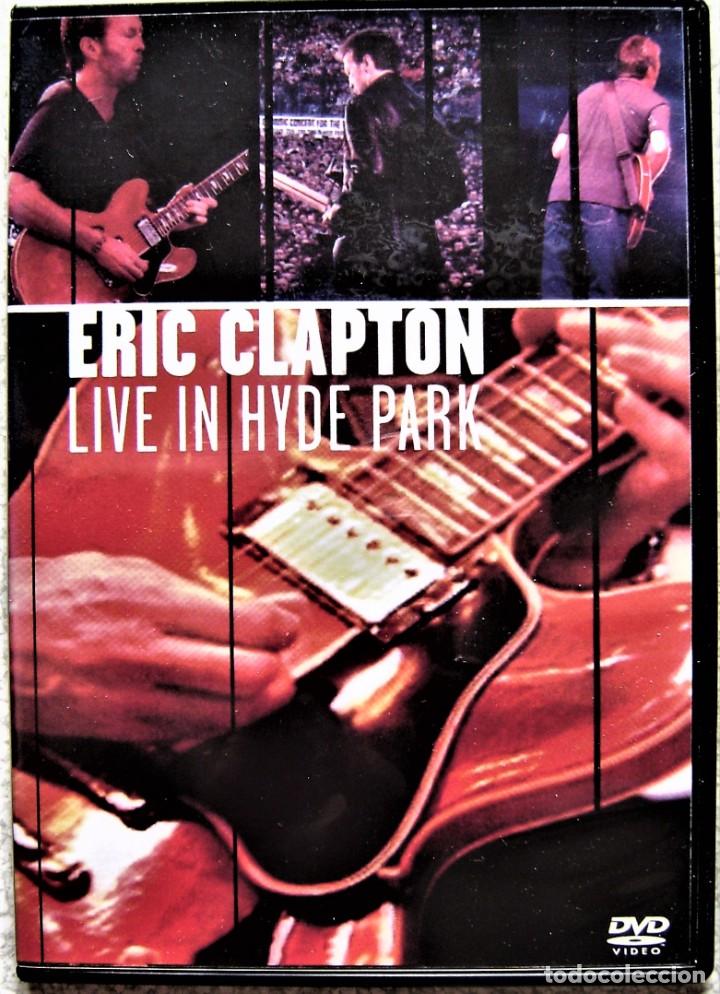 V&iacute;deos y DVD musicales: ERIC CLAPTON.LIVE EN HYDE PARK - Foto 1