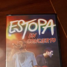 Vídeos y DVD Musicales: ESTOPA EN CONCIERTO. Lote 339827538