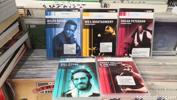 V&iacute;deos y DVD musicales: 5 DVDs jazz, salt peanuts - Foto 1