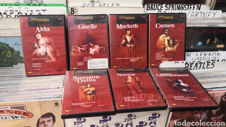 Musikvideos und DVDs: Lote 7 DVDs opera
