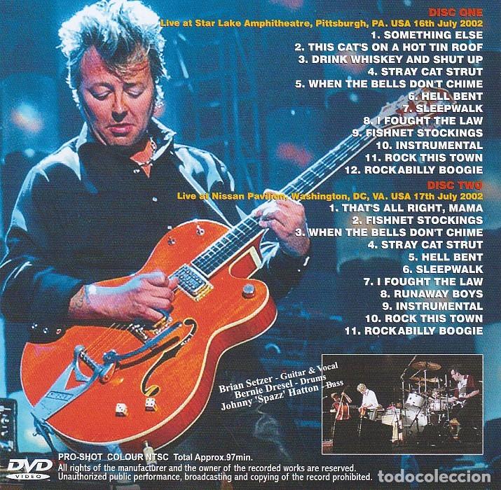 V&iacute;deos y DVD musicales: 2 DVDs - Brian SETZER - Plays Trio 2002 - Foto 2