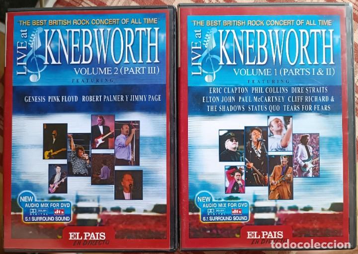 Video e DVD Musicali: Live at Knebworth Vol. 1 y 2