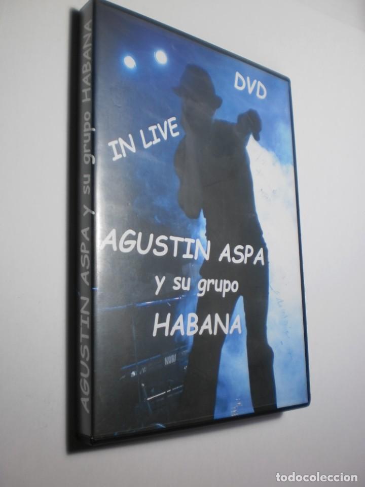 Vid&eacute;os y DVD Musicaux: dvd agust&iacute;n aspa y su grupo habana in live. 14 temas (buen estado)
