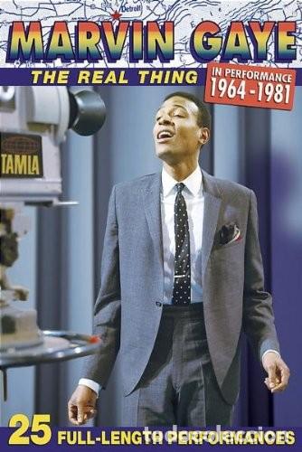 V&iacute;deos y DVD musicales: Marvin Gaye - The Real Thing - In Performance 1964-1981 - DVD