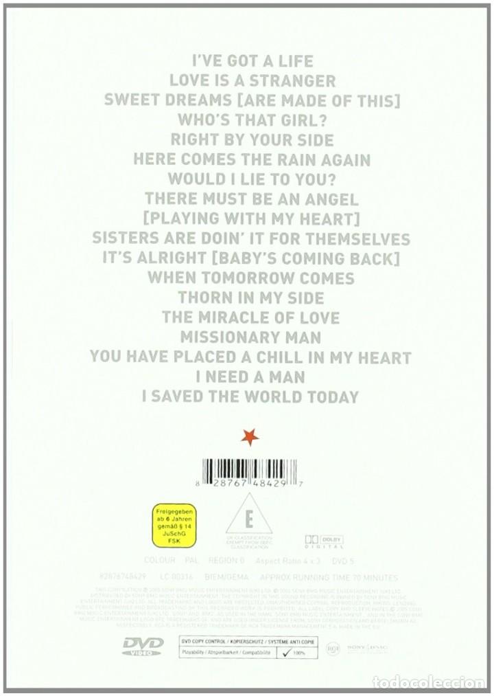 V&iacute;deos y DVD musicales: Eurythmics - Ultimate Collection - [DVD] - Foto 2