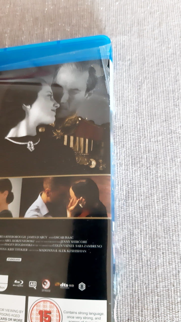 V&iacute;deos y DVD musicales: BLU-RAY &rdquo;W.E.&rdquo; MADONNA - Foto 3