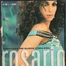 Vidéos y DVD Musicaux: ROSARIO MIENTRAS ME QUEDE CORAZON 2 CDS + 1 DVD. Lote 352674579