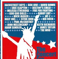 Vídeos y DVD Musicales: THE CONCERT FOR NEW YORK CITY (2 CD). Lote 352957569