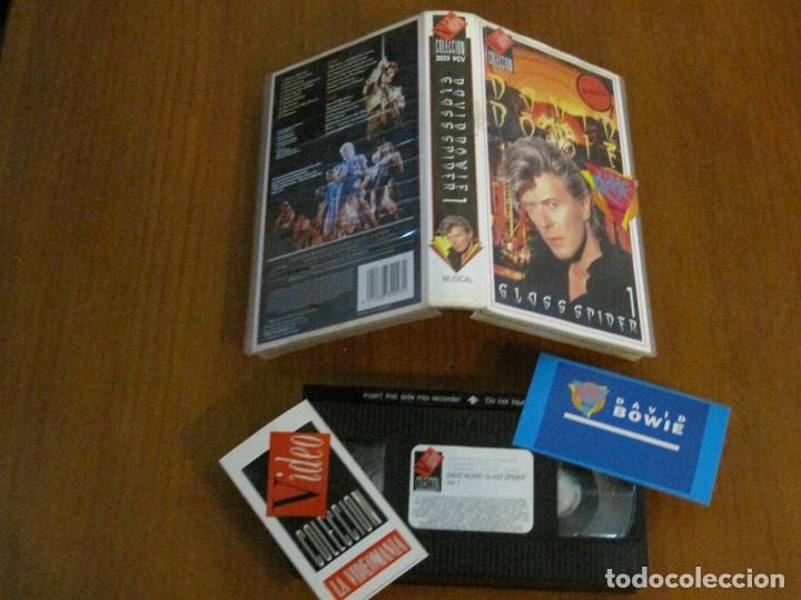 V&iacute;deos y DVD musicales: DAVID BOWIE - GLASS SPIDER VHS - Foto 2