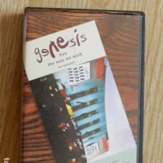 Vídeos y DVD Musicales: VHS GENESIS LIVE THE WAY WE WALK IN CONCERT BLOCK 92 AÑO 1993 POLYGRAM VÍDEO. Lote 355078418