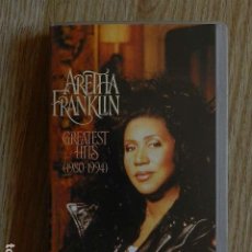 Vídeos y DVD Musicales: VHS ARETHA FRANKLIN GREATEST HITS 1980-1994. Lote 355111658