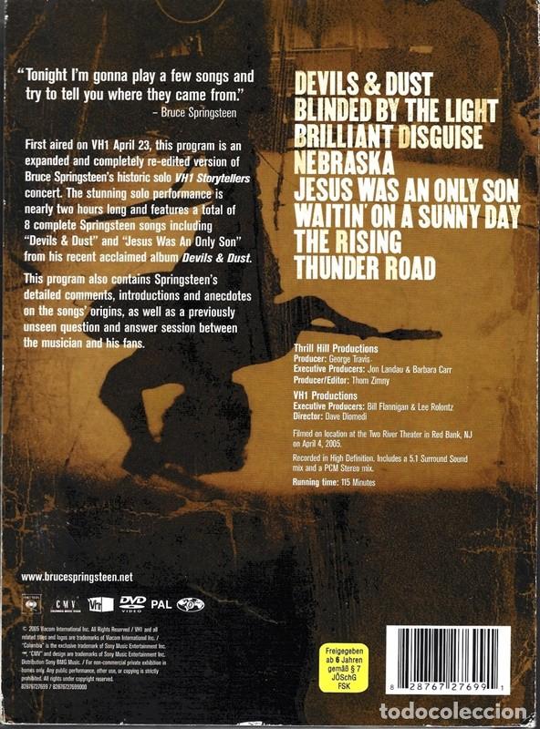 V&iacute;deos y DVD musicales: BRUCE SPRINGSTEEN STORY TELLERS - Foto 2