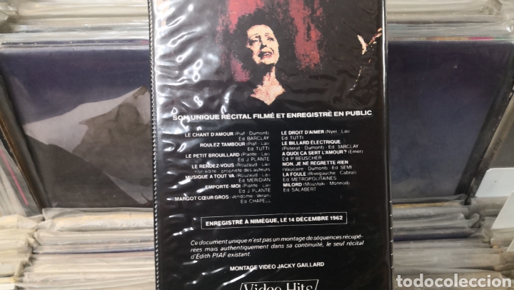 V&iacute;deos y DVD musicales: Vhs Edith piaf - Foto 2