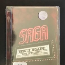 Vídeos y DVD Musicales: SAGA - SPIN IT AGAIN! LIVE IN MUNICH - DVD 2013 - EAR MUSIC (NUEVO / PRECINTADO). Lote 360249140